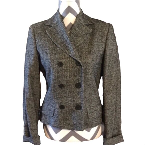 Tombolini MEDIUM Jacket Mingled Black & White - Picture 1 of 7